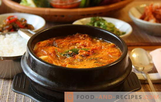 Zuppa piccante è un piatto riscaldante con pepe in grani. Ricette zuppe piccanti con pollo, lenticchie, pomodoro, polpette di carne, gamberetti
