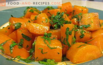 Le carote stufate sono un contorno luminoso e sano e fanno parte di molti piatti. Le migliori ricette per carote e piatti in umido con la sua partecipazione
