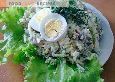 Insalata di aringhe - le migliori ricette. Come cucinare correttamente e gustosa insalata di aringhe.