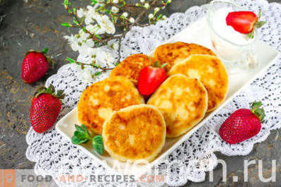 Cheesecakes med jordgubbar