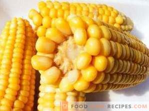 Cómo congelar el maíz para el invierno