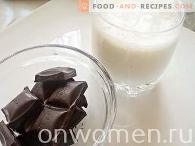 Cioccolata calda e cioccolato al latte
