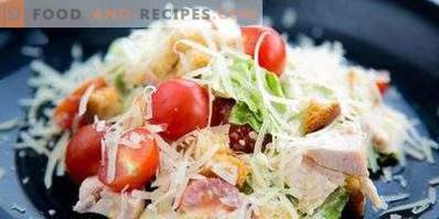 Caesar Salad with Chicken Smoked