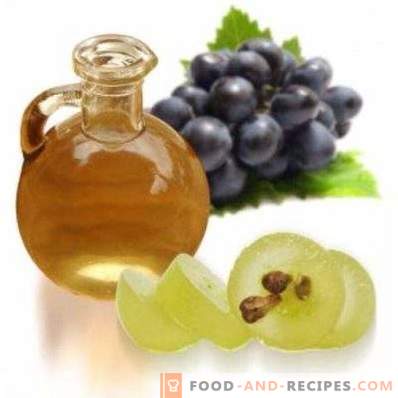 Olio di semi d'uva: proprietà e usi