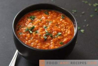 zuppa di lenticchie rosse