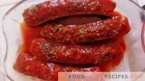 Zucchine ripiene con salsa di pomodoro