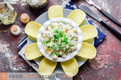Incredibile insalata con champignons in salamoia in 15 minuti