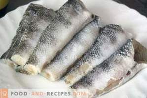 Nototeniya di pesce: ricette di cucina