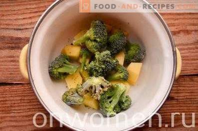 Zuppa di crema di broccoli