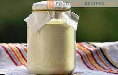 Salsa slava: panna acida del latte - ricette a casa. Informazioni utili su panna acida del latte, ricetta del prodotto naturale