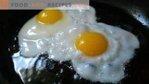 Sur quelle huile faire frire les œufs au plat