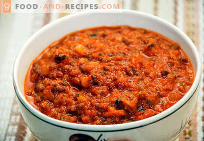 Salsa lasagna - le ricette giuste. Come cucinare velocemente e saporita salsa per lasagne.