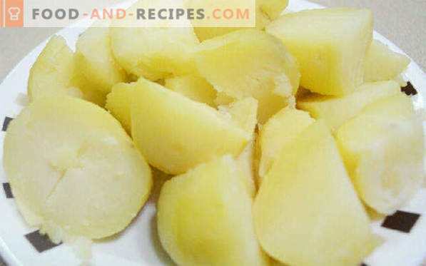 Come cucinare le patate nel microonde con formaggio, carne, pancetta, patate fritte, bollito