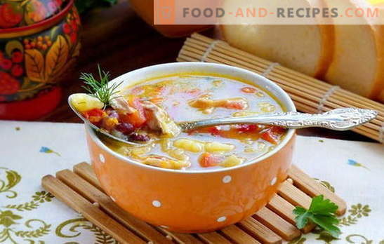 La zuppa di fagioli magri è un piatto semplice, gustoso e molto vario. Segreti e metodi di cottura della zuppa di fagioli magra