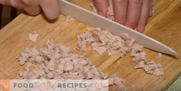 Insalata di girasole con patatine: una ricetta classica